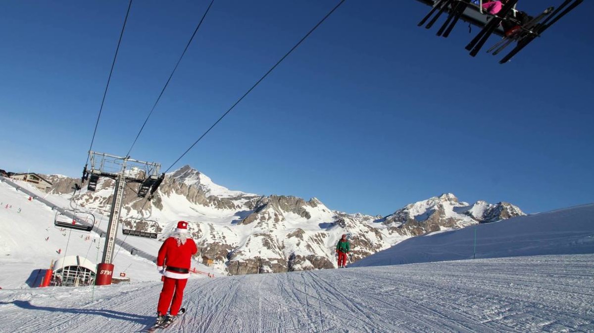 Christmas festivities in Val d'Isere! Valdisere Location